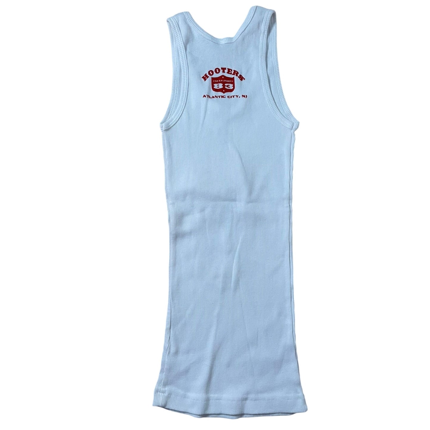 New Hooters Rare Ribbed Rockin for Over 20 Years Tank from Atlantic City New Jersey size Small