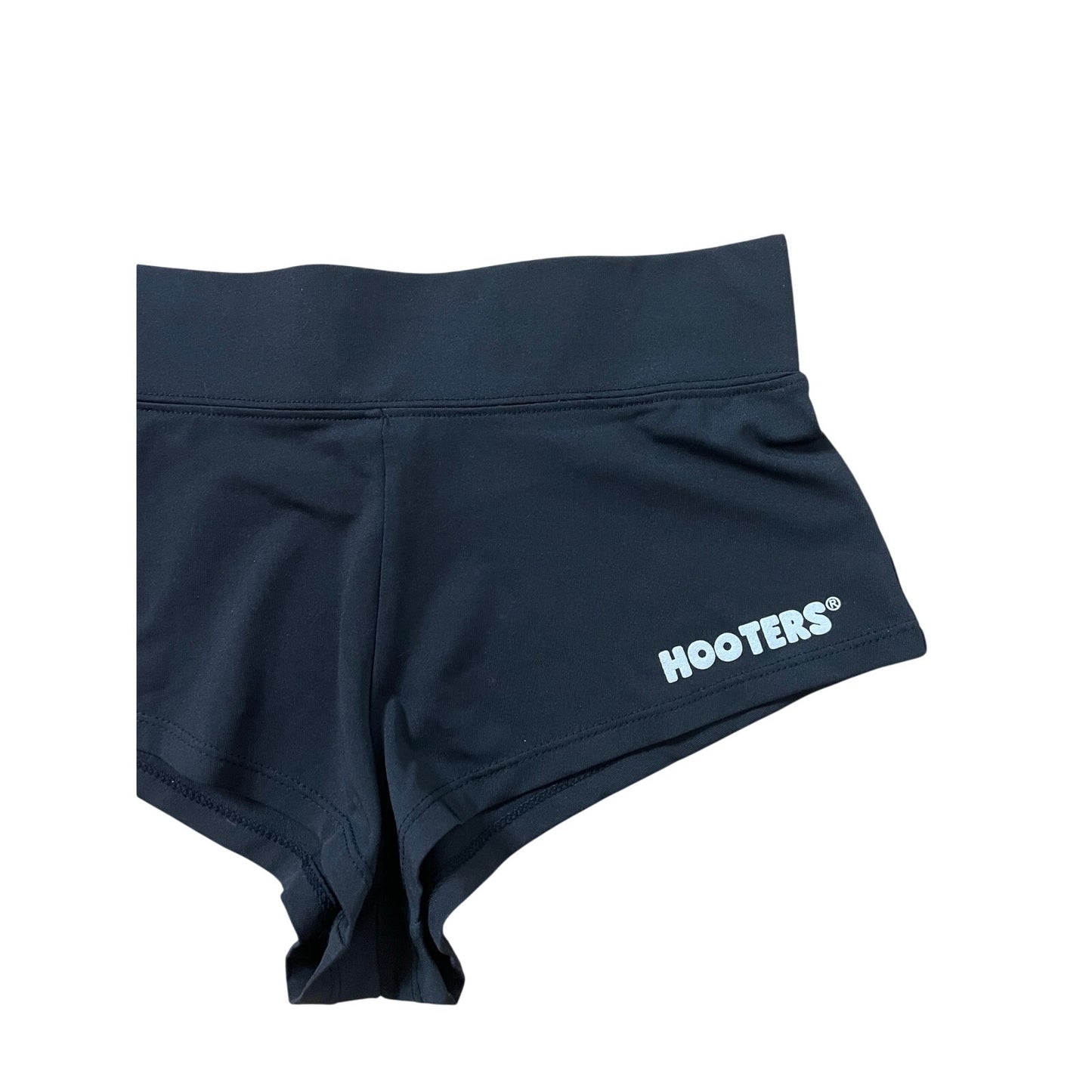 New Women’s Hooters girl uniform Rare cheeky shorts Black size Xs Super sexy