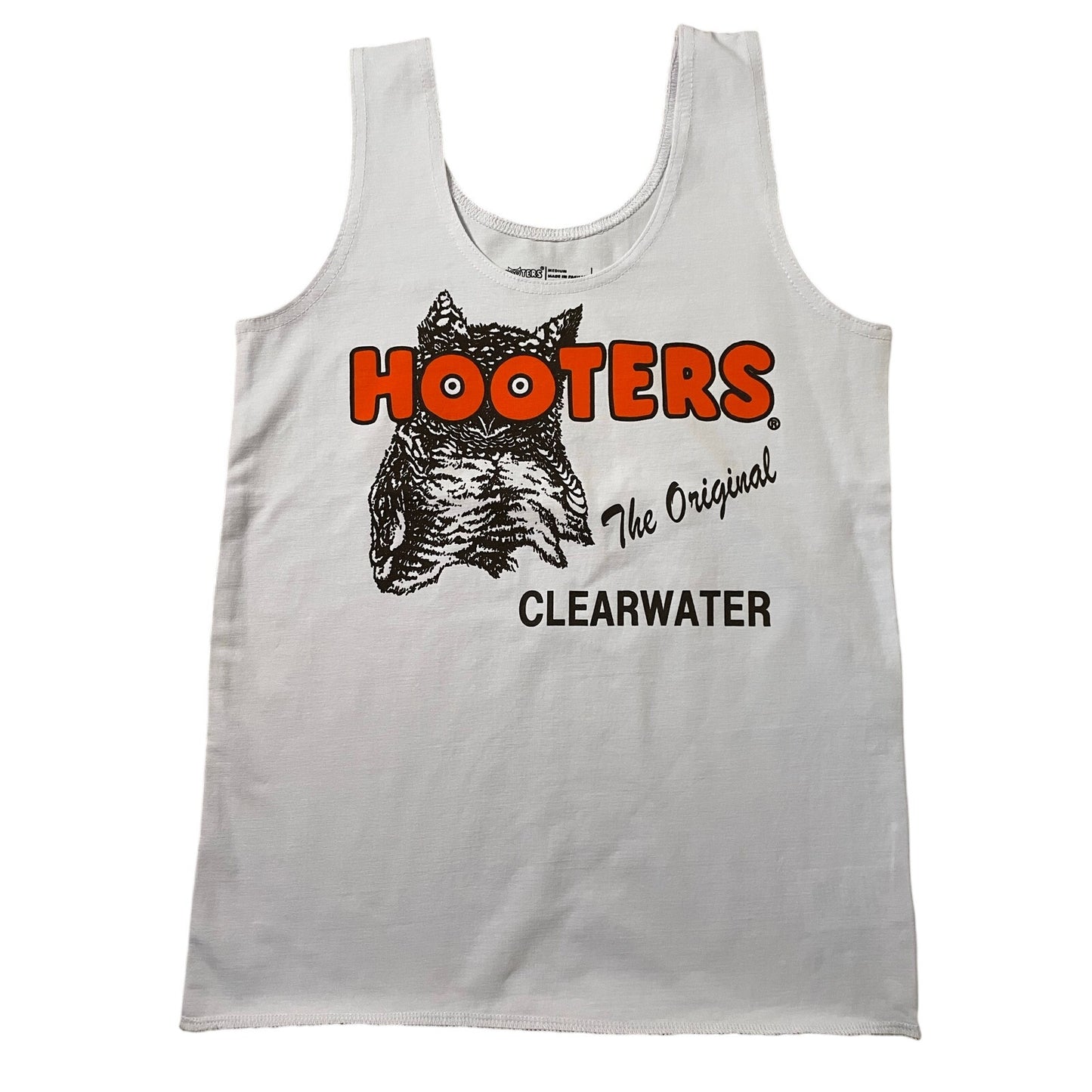 New Women’s Hooters Girl Uniform Tank and Shorts from Clearwater Florida Medium