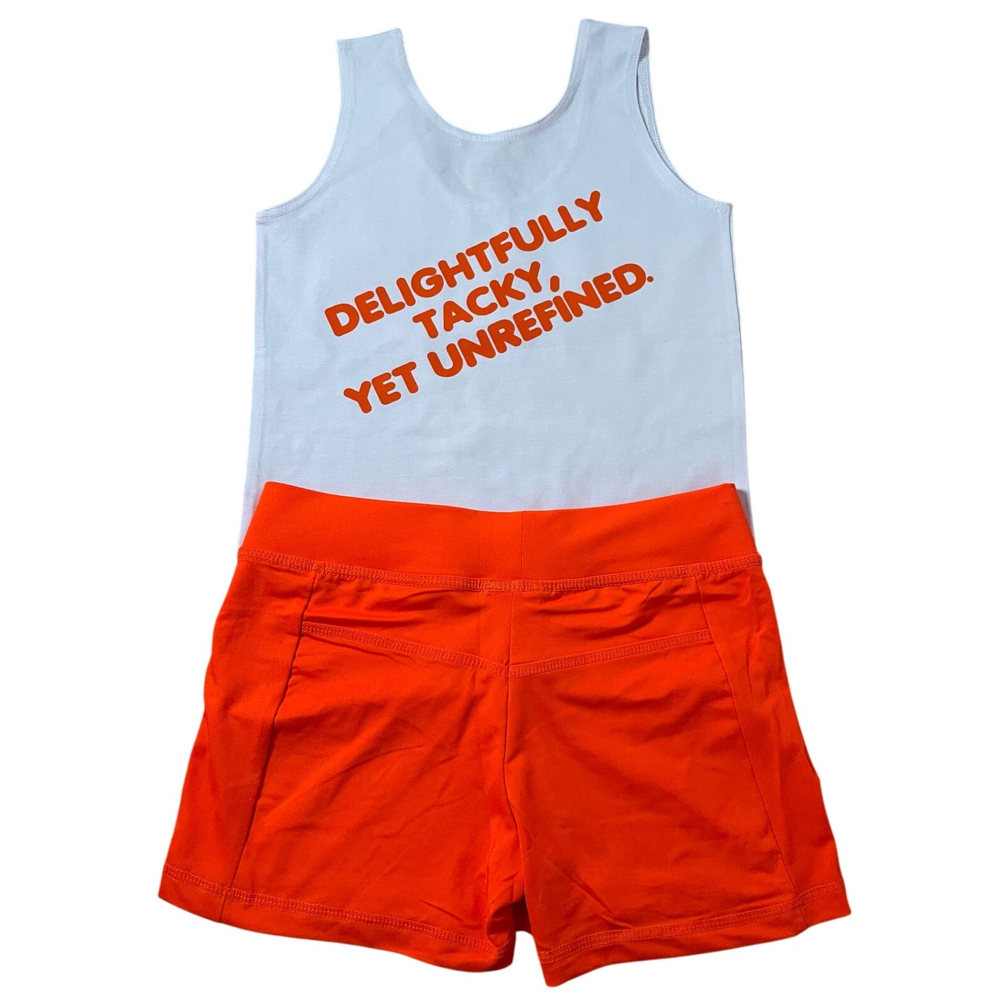 New Women’s Hooters Girl Uniform Tank and Shorts from Clearwater Florida Size Small