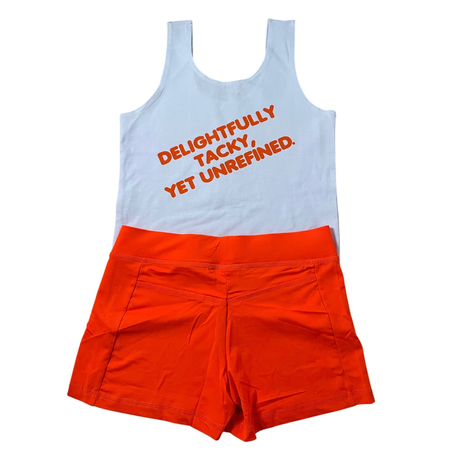 New Women’s Hooters Girl Uniform Tank and Shorts from Clearwater Florida Size Large