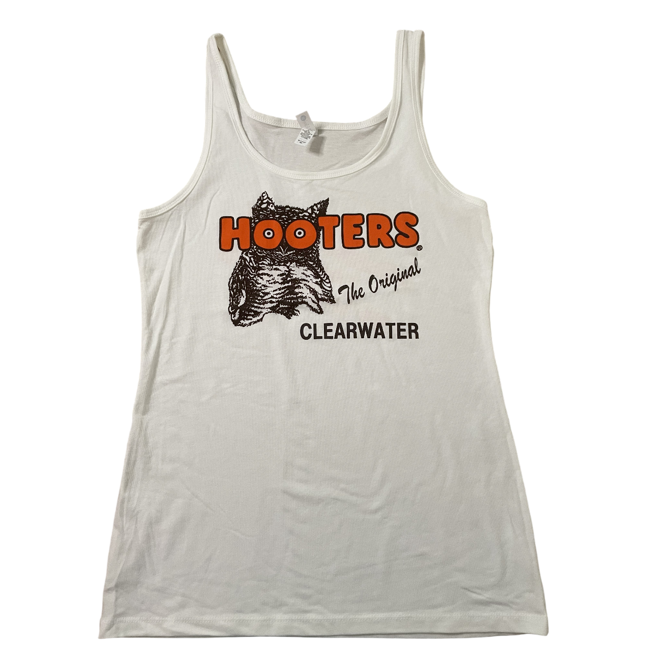 Clearwater Hooters Women's Costume White Tank Top XL
