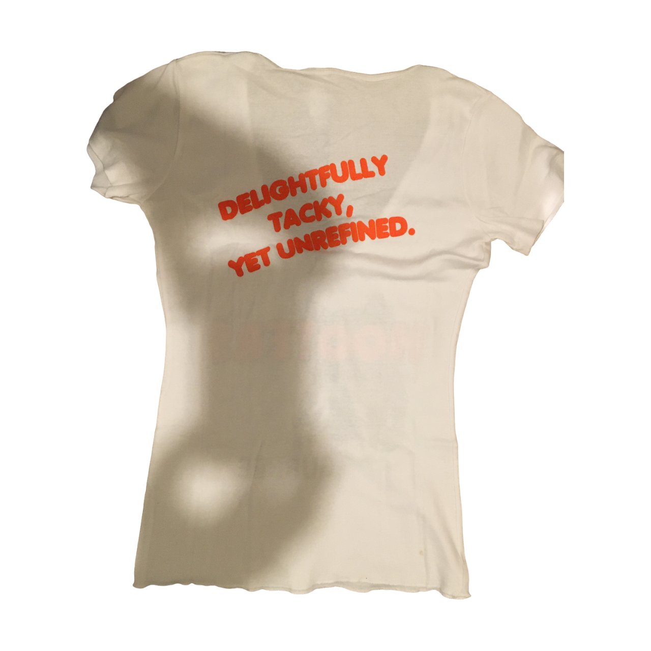 Gurnee IL Hooters Camiseta blanca con cuello en V para mujer