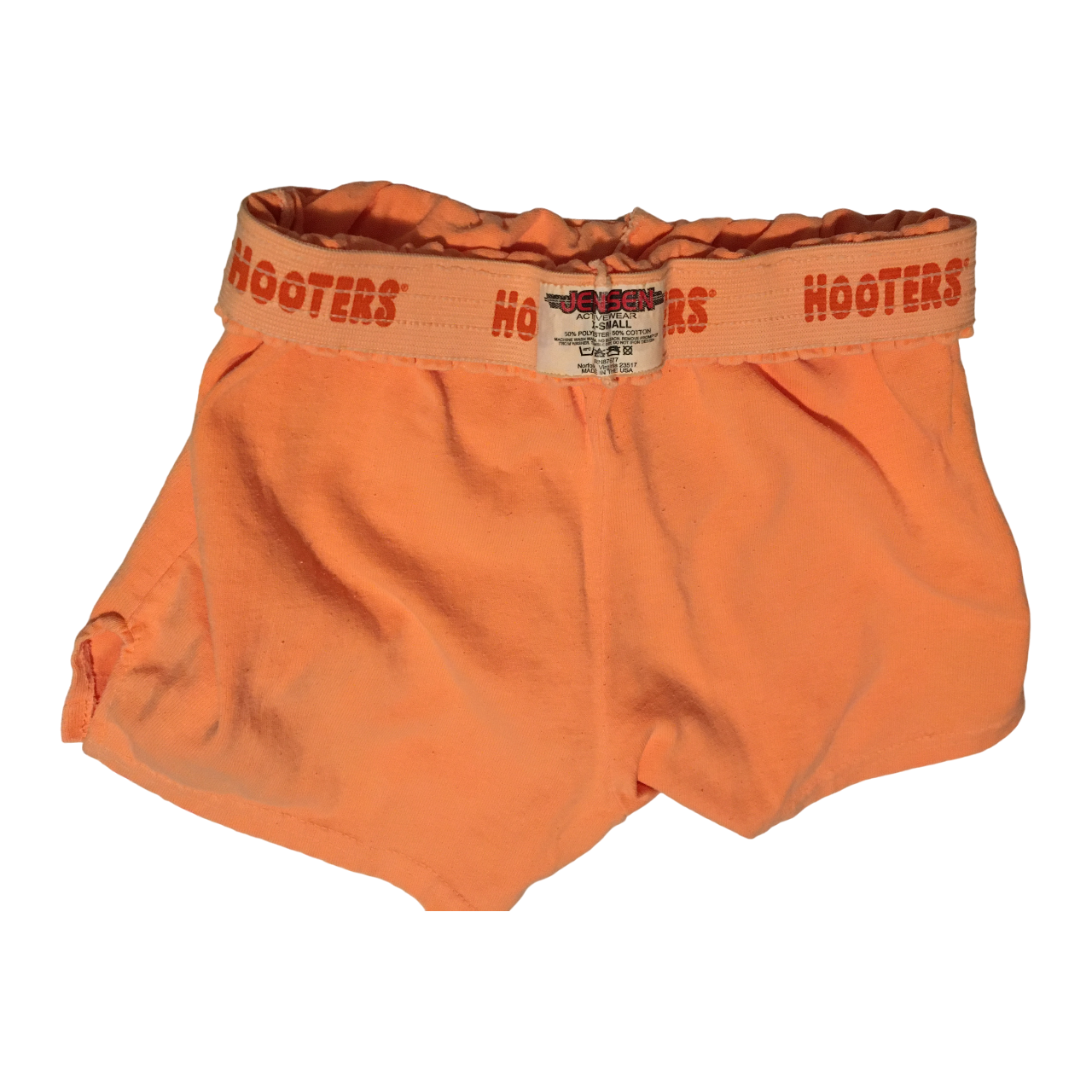 Hooters Jensen Cheer Shorts Orange Size X-Small