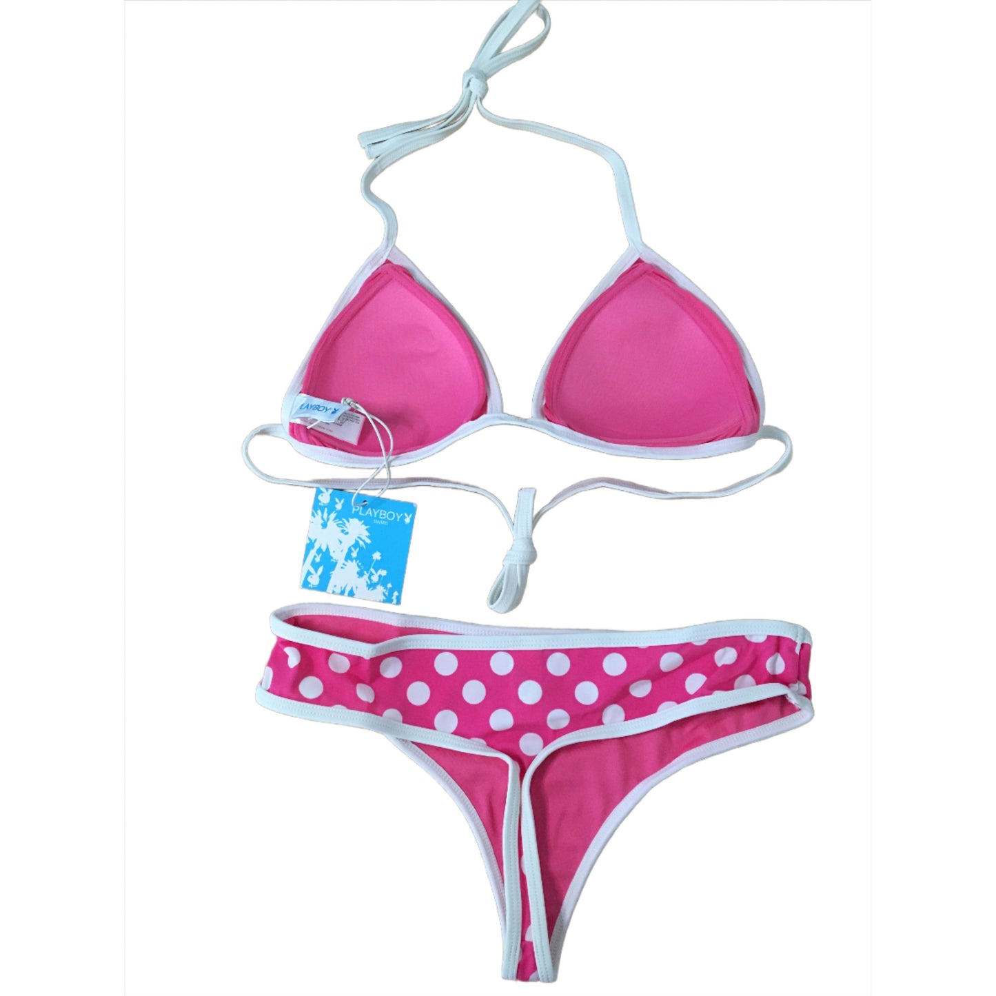 playboy vintage polka dot bikini 1