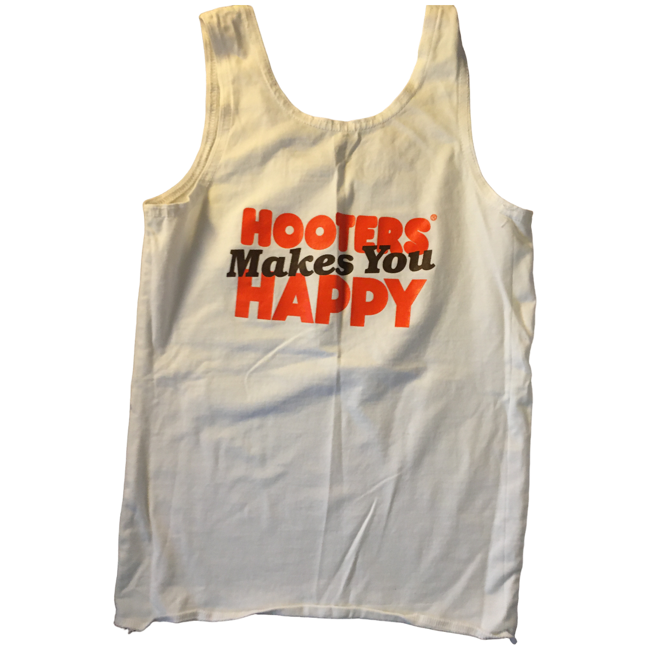 Hooters Women's Costume New Logo White Tank Top