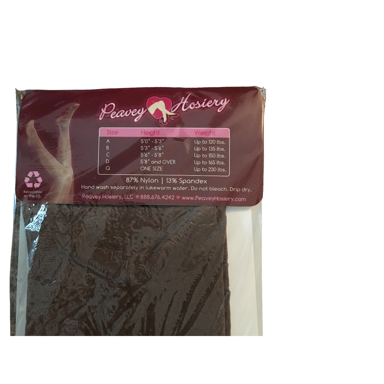 PEAVEY FOOTLESS TIGHTS SUN C