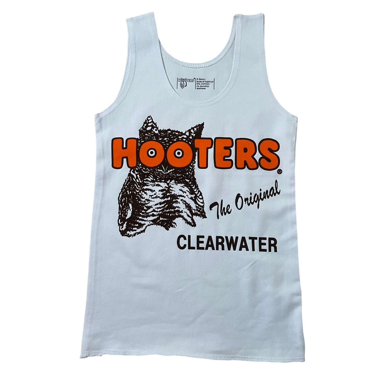 New Women’s Hooters Girl Uniform Tank And Shorts from Clearwater Florida Size Xs