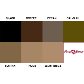Peavey Light Support Toeless Pantyhose in Suntan - Hootrsnhose