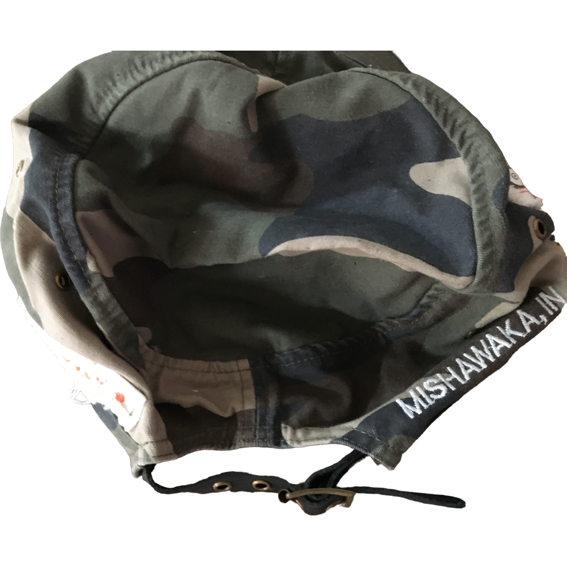 Hooters Casino Hotel Camo Hat Mishawaka