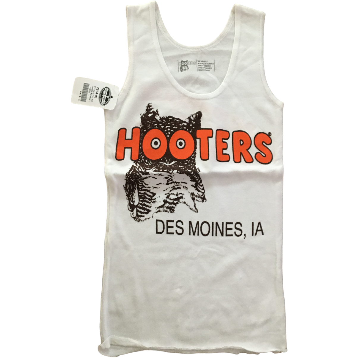 Des Moines white tank front
