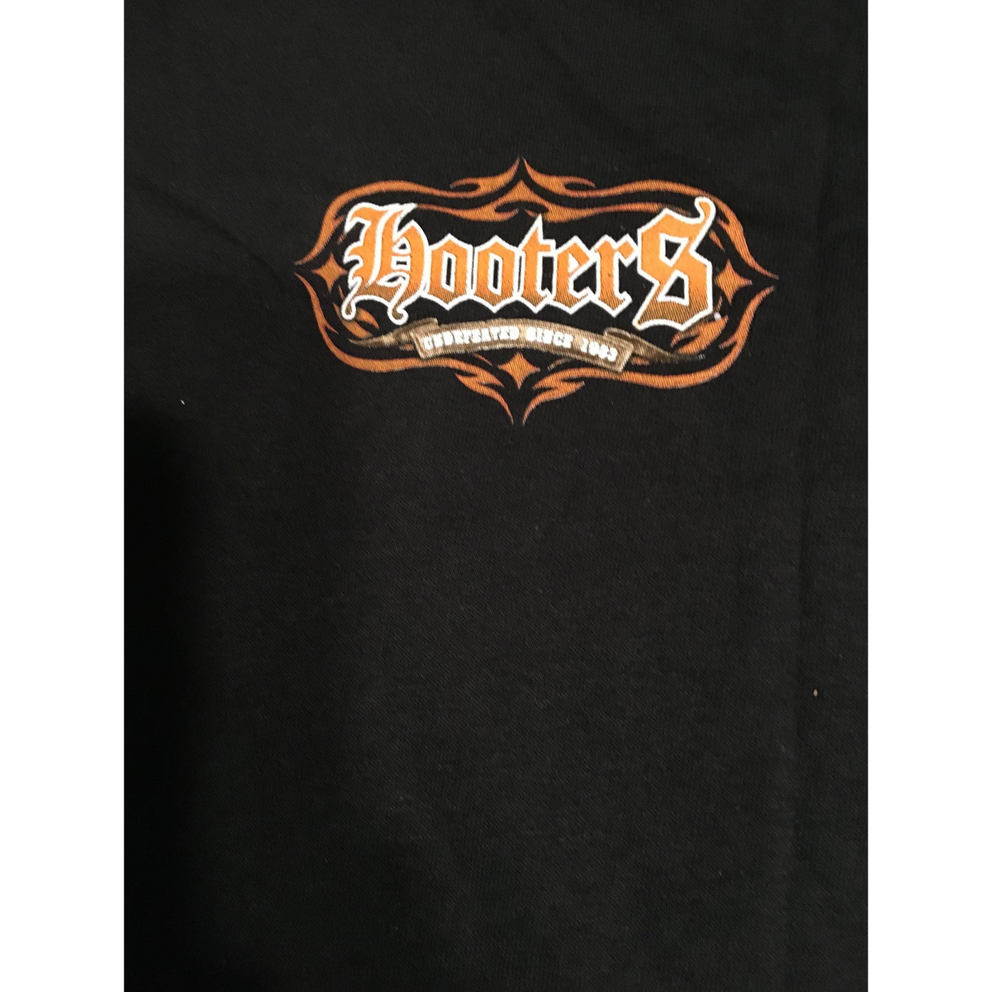 Hooters Men's "Undefeated Since 1983" Running Back T-shirt