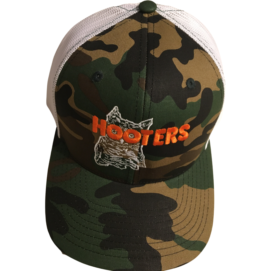 New York City Hooters Camo Trucker Hat