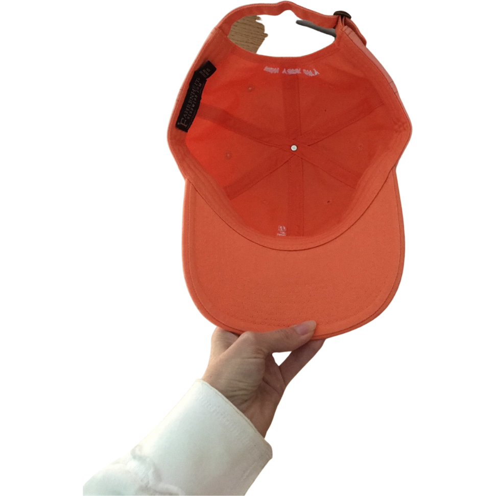 New York City Hooters Retro Washed Orange Hat