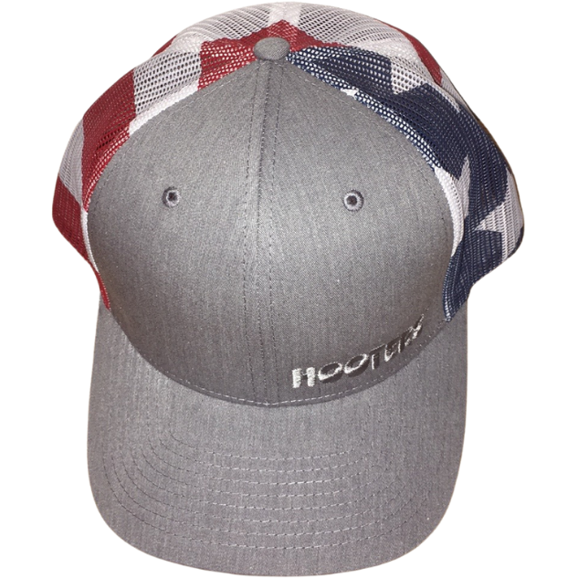 New York City Hooters Stars and Stripes Trucker Gray Hat
