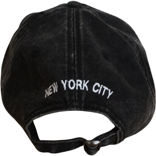 New York City Hooters Owl Washed Black Hat