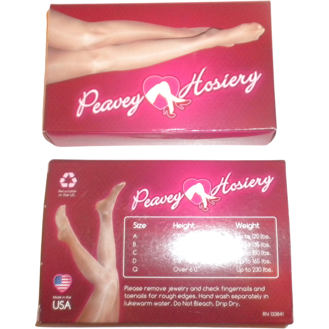 Peavey Light Support Footed Pantyhose in Champagne - Hootrsnhose