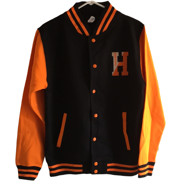 Hooters Men's Letterman Jacket Very Rare NYC