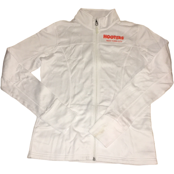 Hooters Women's New York City White Track Jacket
