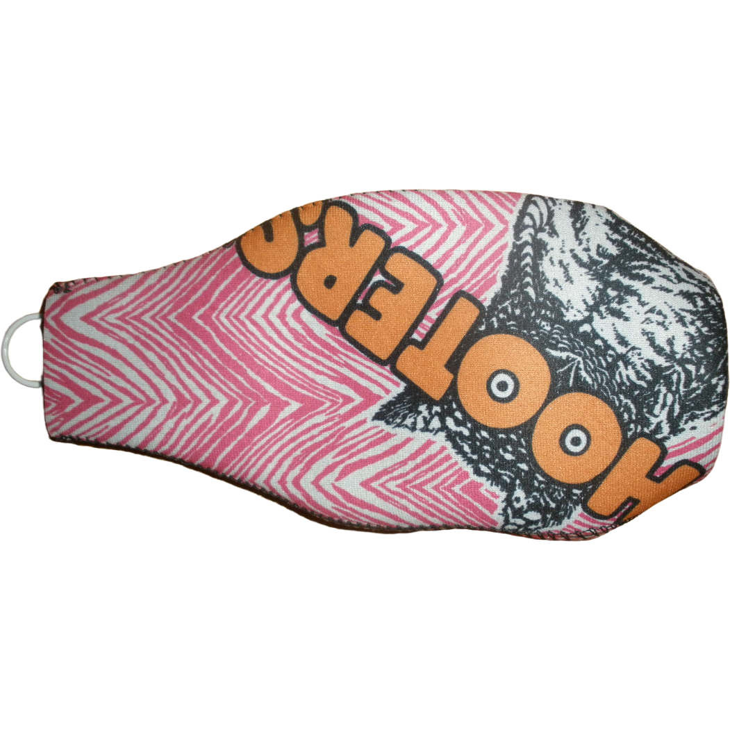 Hooters Zebra Print Bottle Koozies Assorted Colors