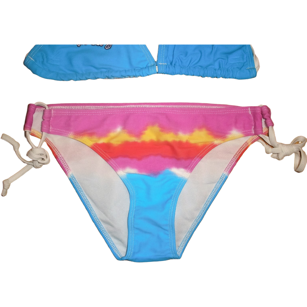 Hooters Women's Tie-Dye 2PC String Bikini Small