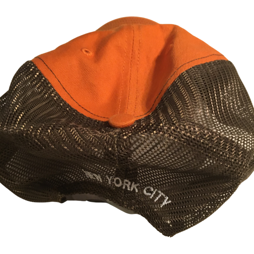 New York City Hooters Owl Green and Mango Trucker Hat
