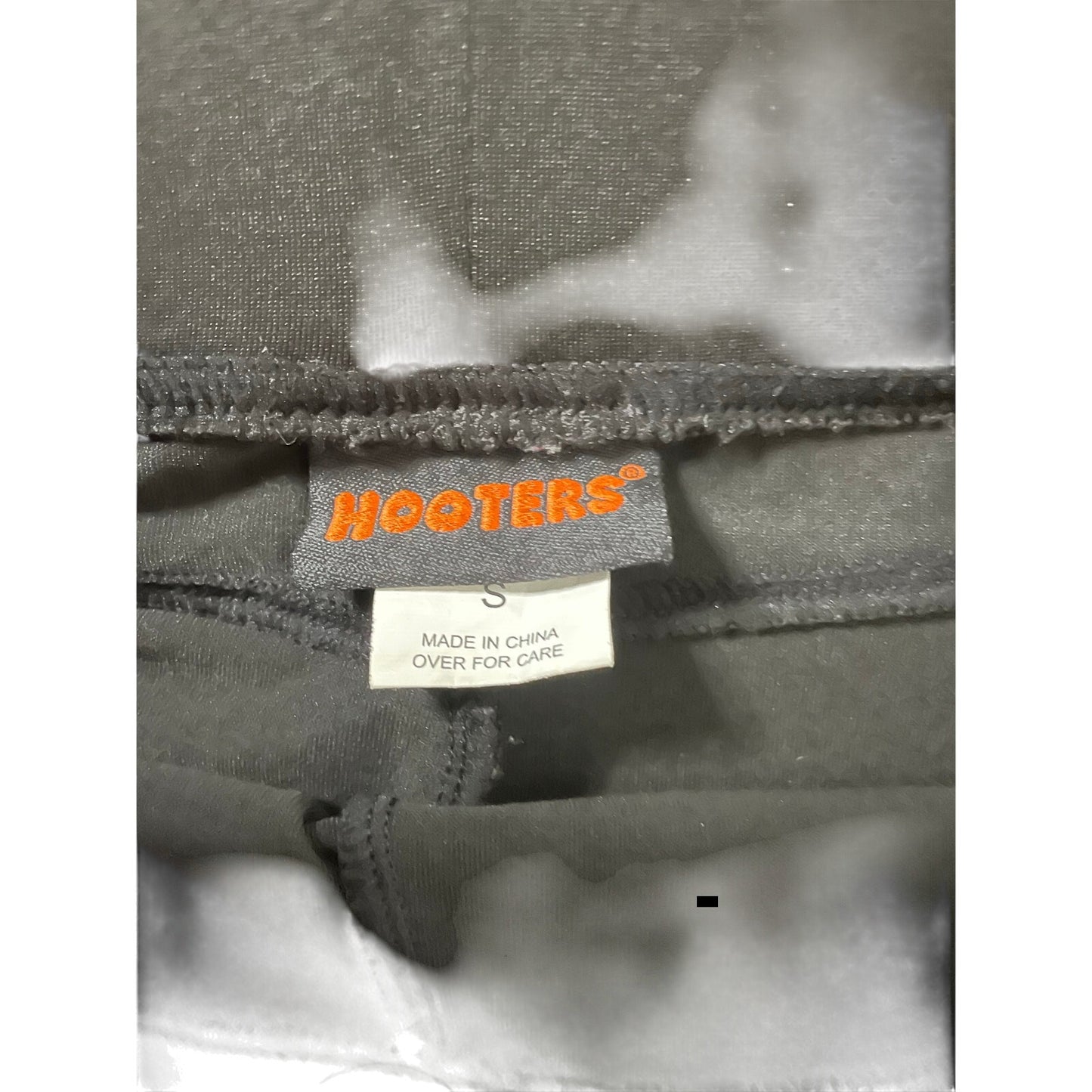 New Women’s Hooters girl uniform Rare cheeky shorts Black size Small Super sexy