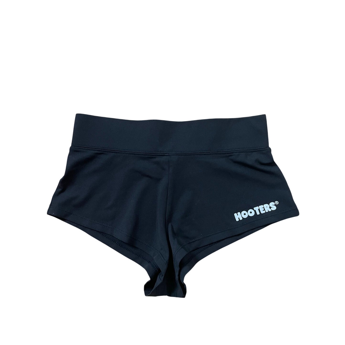 New Women’s Hooters girl uniform Rare cheeky shorts Black size Xs Super sexy