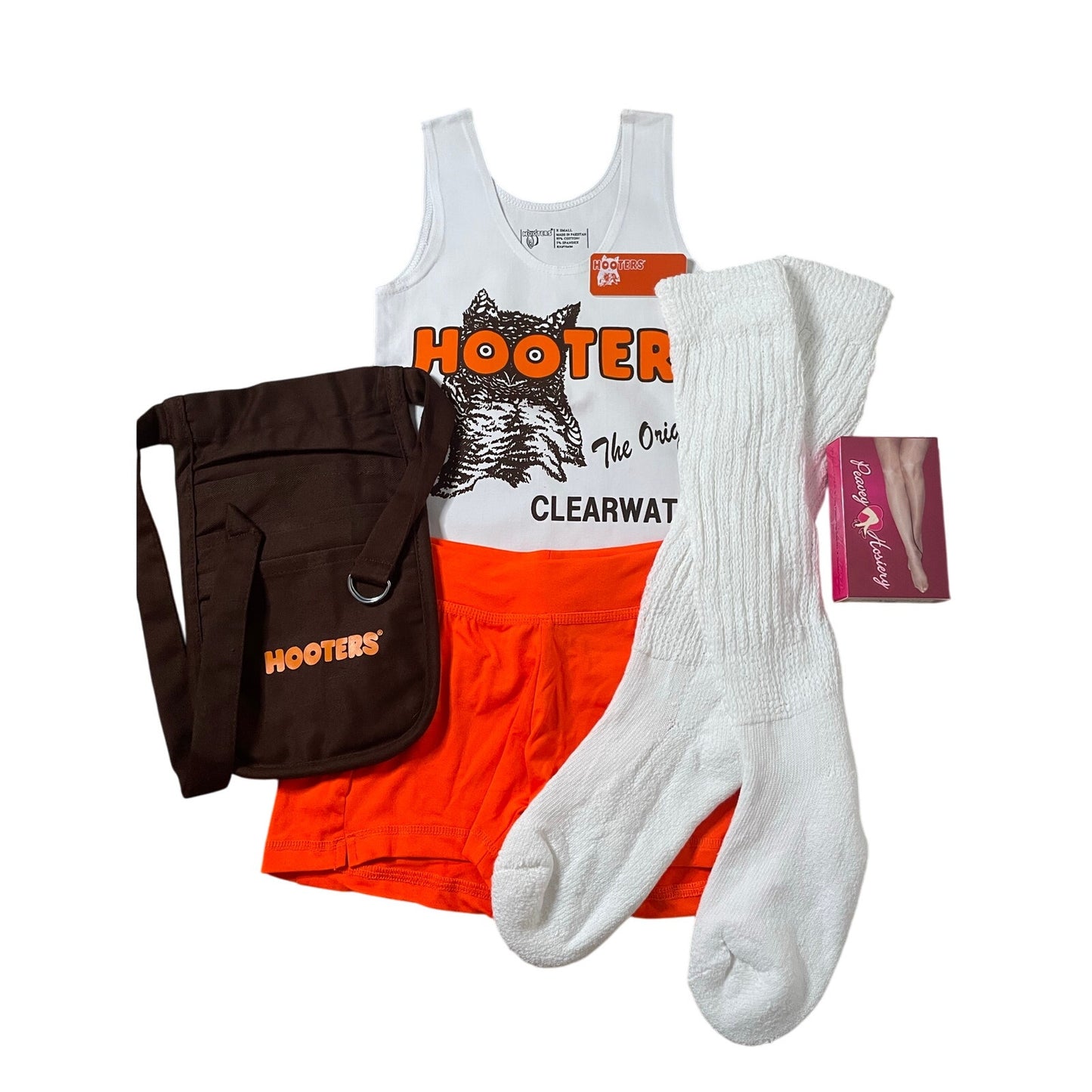 New Women’s Hooters Girl Uniform  Clearwater Florida Size Xs