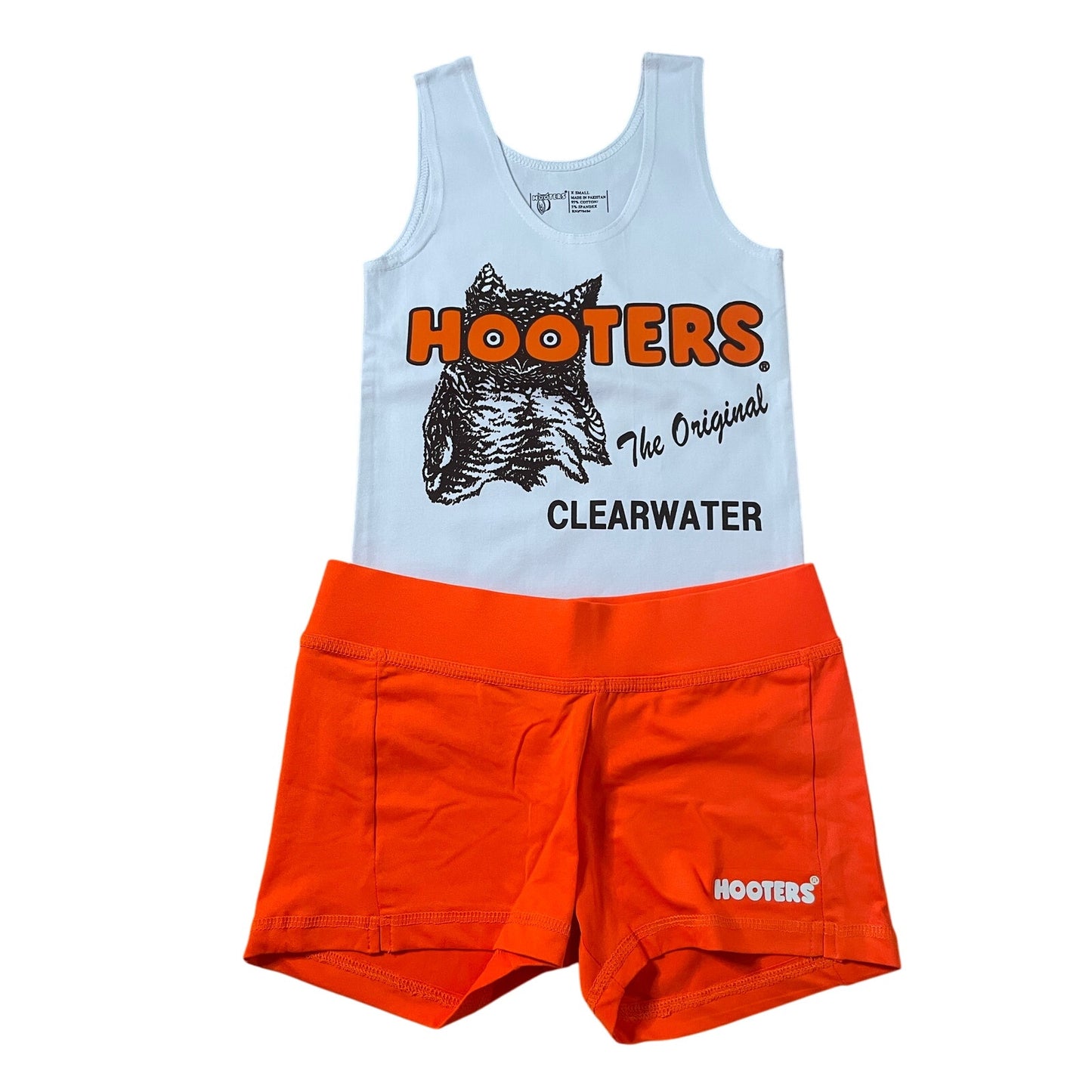 New Women’s Hooters Girl Uniform  Clearwater Florida Size Xs