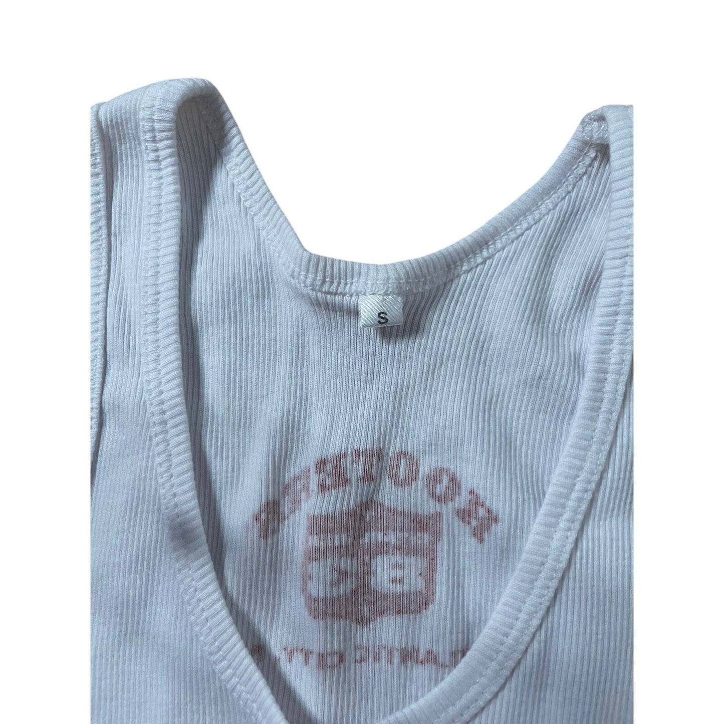New Hooters Rare Ribbed Rockin for Over 20 Years Tank from Atlantic City New Jersey size Small