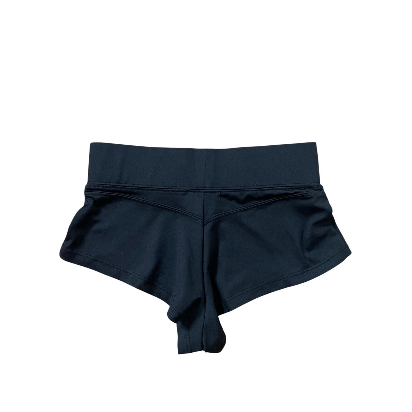 New Women’s Hooters girl uniform Rare cheeky shorts Black size Xxs Super sexy
