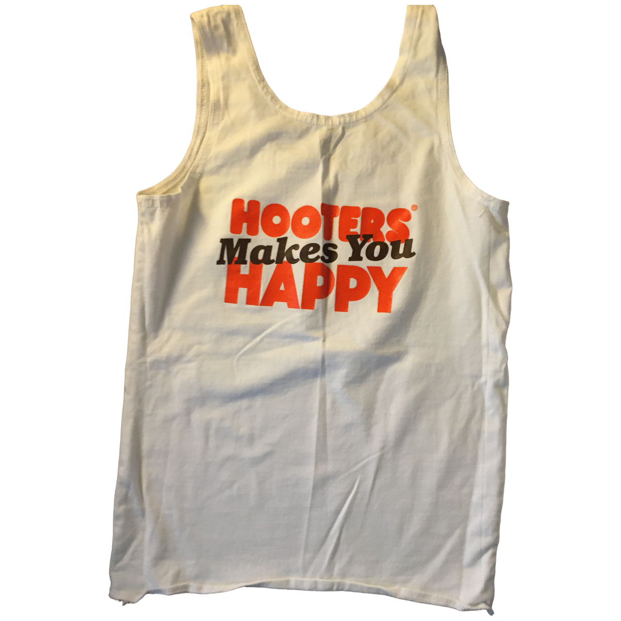 Hooters Women's Outfit Costume New Logo White Tank Top