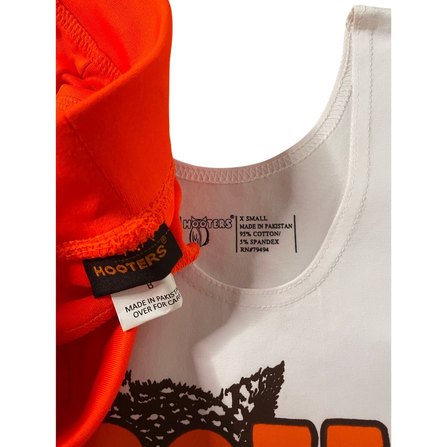 New Women’s Hooters Girl Uniform  Clearwater Florida Size Xs