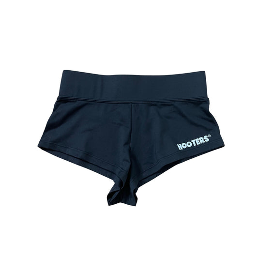 New Women’s Hooters girl uniform Rare cheeky shorts Black size Xxs Super sexy