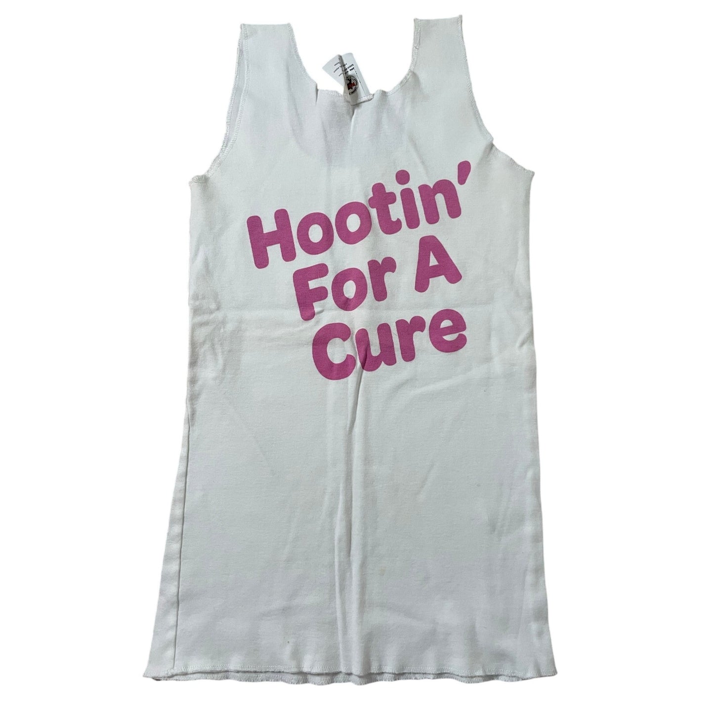 New Women’s Hooters Girl Rare Vintage Pink Ribbon 🎀 Breast Cancer Awareness Uniform Tank size Xs