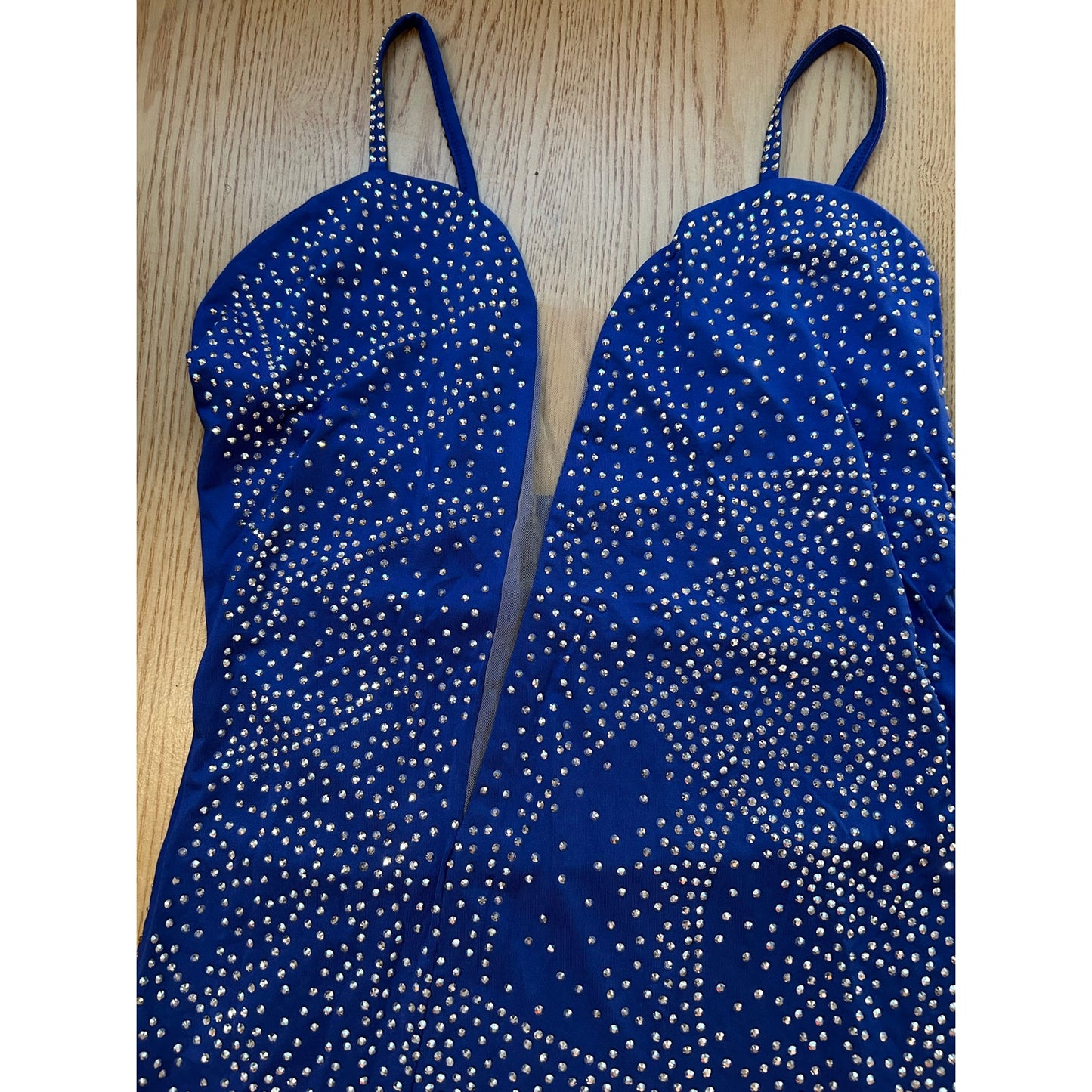 B30 New Women’s Studded Dress Stretchy Lightweight Dark Blue size Medium Large