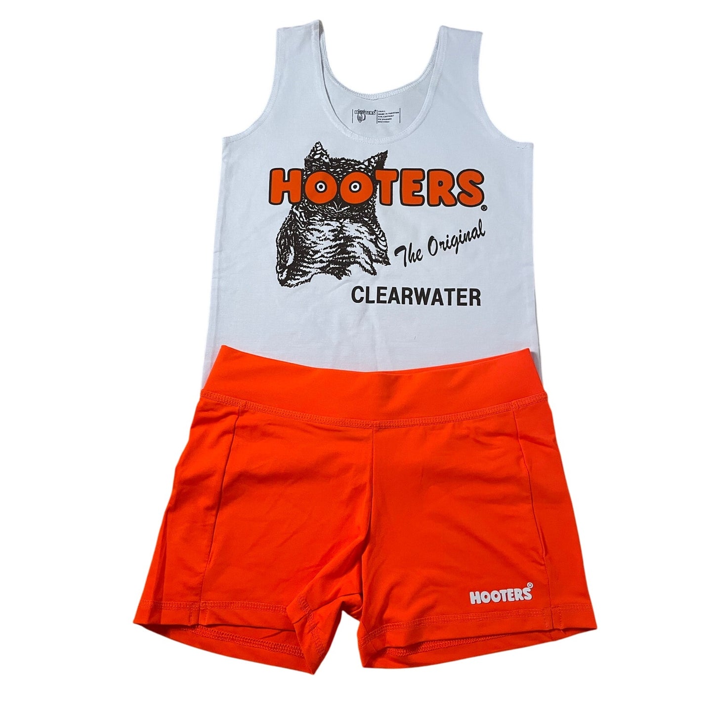 New Women’s Hooters Girl Uniform  Clearwater Florida Size Small