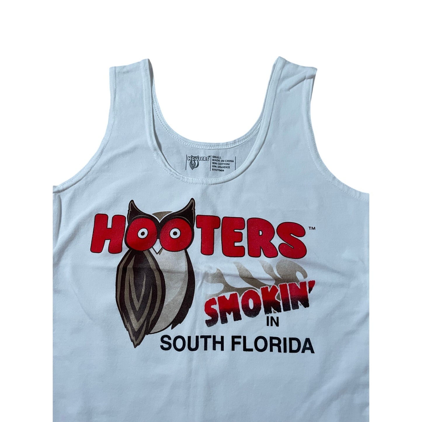 New Women’s Hooters Girl Rare Uniform Tank from Smokin in South Florida Small
