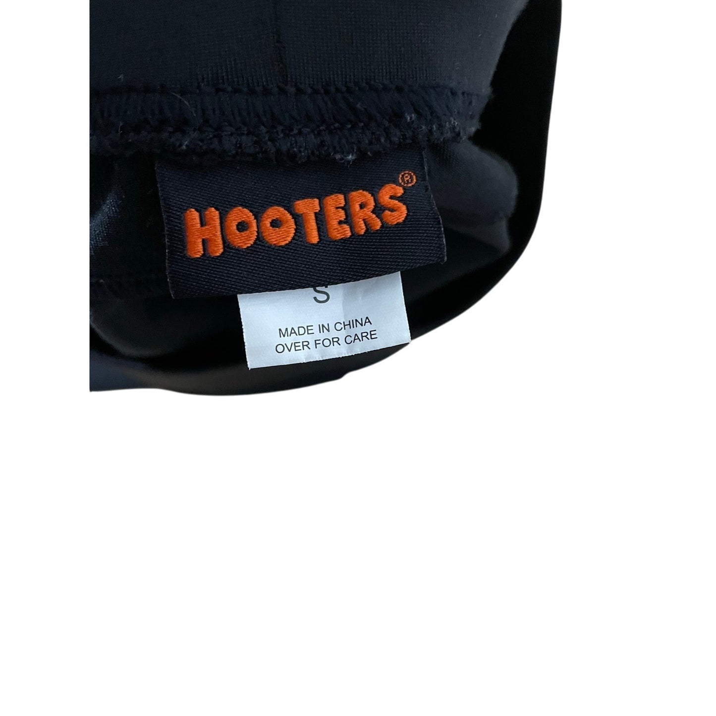 New Women’s Hooters girl uniform Rare cheeky shorts Black size Small Super sexy