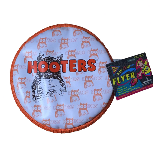 Fun Grip Flyer Hooters 9" Frisbee