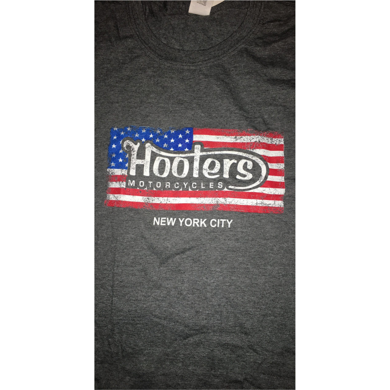 Hooters motorcycles t shirt NYC