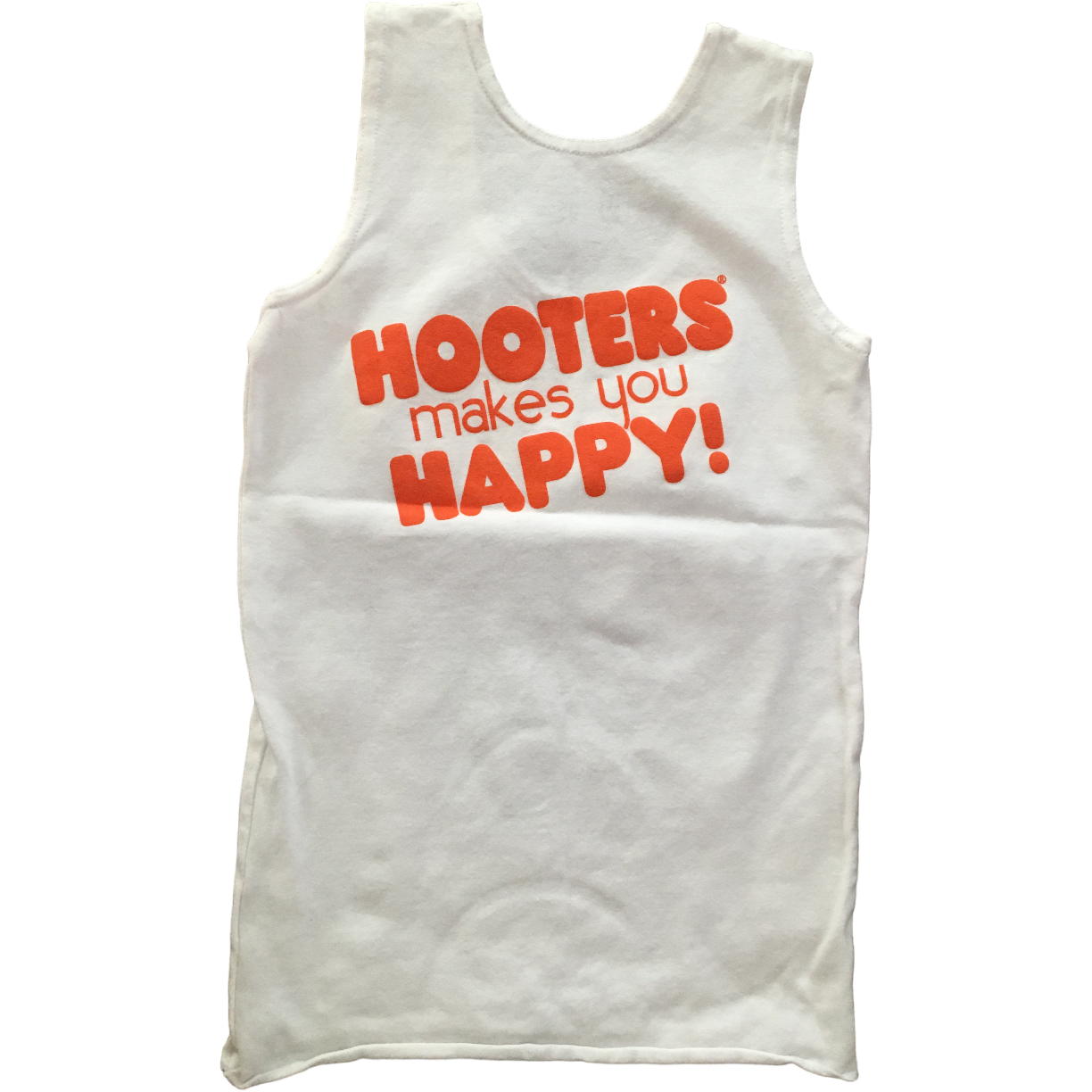Hooters Women's Costume New Logo White Tank Top