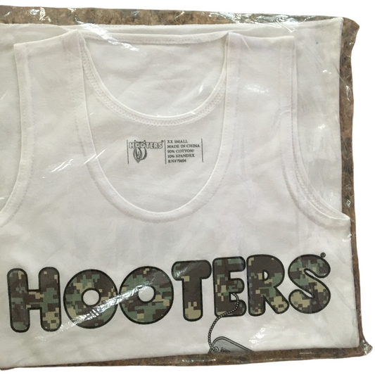 Hooters Women's Costume Salute Our Troops Tank Top
