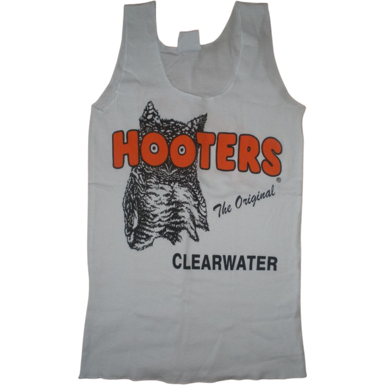 Clearwater Hooters White Tank Top Outfit Costume - Hootrsnhose