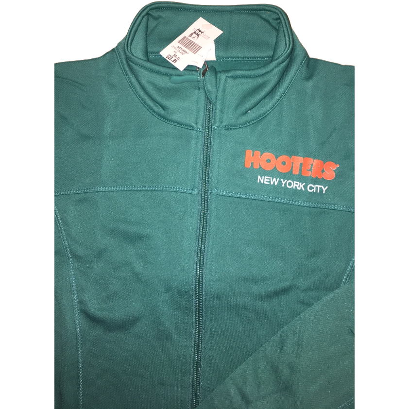 Hooters Women's New York City Turquoise Track Jacket