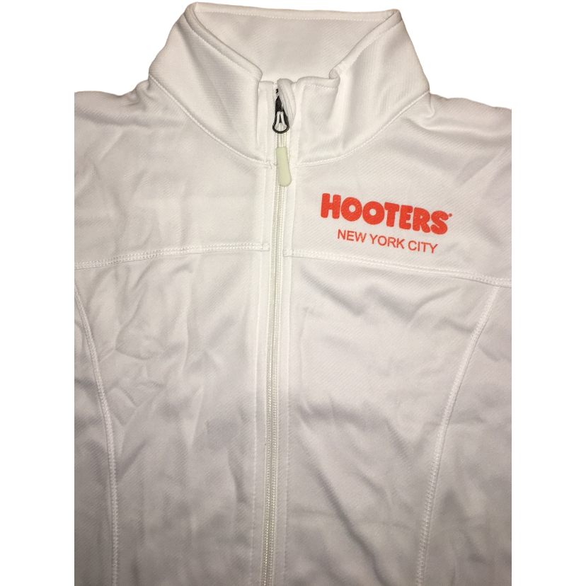 Hooters Women's New York City White Track Jacket