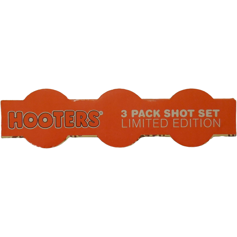 Hooters 30th Anniversary Collectible Shot Glass Set