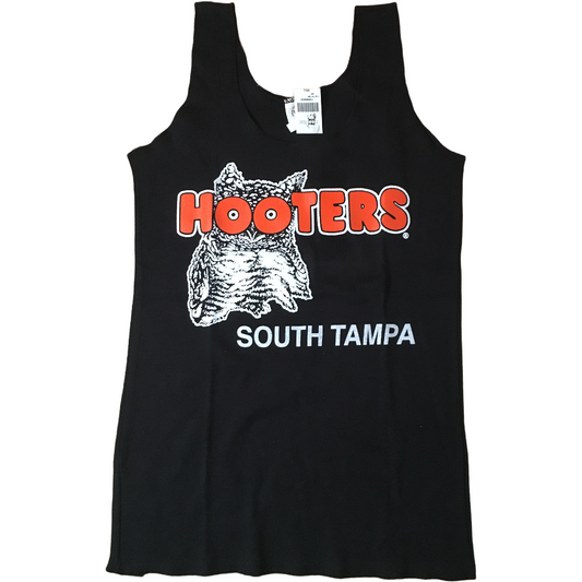 South Tampa Hooters Women's Outfit Costume Black Tank Top